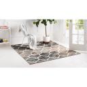 Trellis Frieze 183cm x 183cm Square Blue Multi Blue Geometric Area Rug