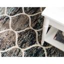 Trellis Frieze 183cm x 183cm Square Blue Multi Blue Geometric Area Rug