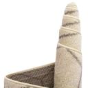 Trellis Frieze 183cm x 183cm Square Ivory Geometric Area Rug