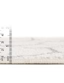 Trellis Frieze 183cm x 183cm Square Ivory Geometric Area Rug