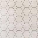 Trellis Frieze 183cm x 183cm Square Ivory Geometric Area Rug