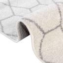 Trellis Frieze 183cm x 183cm Square Ivory Geometric Area Rug