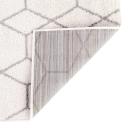Trellis Frieze 183cm x 183cm Square Ivory Geometric Area Rug