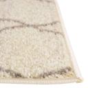 Trellis Frieze 183cm x 183cm Square Ivory Geometric Area Rug