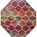 Trellis Frieze 185cm x 185cm Octagon Multi Geometric Area Rug