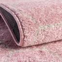 Trellis Frieze 213cm x 213cm Square Light Pink Geometric Area Rug