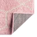 Trellis Frieze 213cm x 213cm Square Light Pink Geometric Area Rug