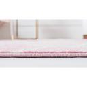 Trellis Frieze 239cm x 239cm Square Light Pink Geometric Area Rug