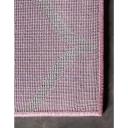 Trellis Frieze 239cm x 239cm Square Light Pink Geometric Area Rug