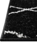 Trellis Frieze 245cm x 305cm Black Geometric Area Rug