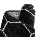 Trellis Frieze 245cm x 305cm Black Geometric Area Rug