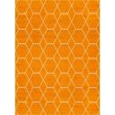 Trellis Frieze 275cm x 365cm Orange Abstract, Geometric Large Area Rug