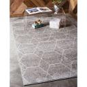 Trellis Frieze 275cm x 365cm Orange Abstract, Geometric Large Area Rug