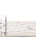 Trellis Frieze 366cm x 366cm Square Ivory Area Rug