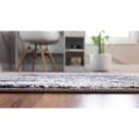 Trellis Frieze 62cm x 95cm Blue Multi Blue Geometric Accent Rug