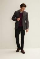 Trenery Classic Merino V Neck in Burgundy XL Burgundy AU501094