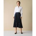 Trenery Geo Chain Pleated Midi Skirt in Night Sky 8 Night Sky AU581928