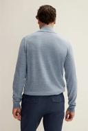 Trenery Merino Half Zip in Chambray Blue Large Chambray Blue AU501275