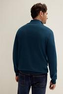 Trenery Merino Half Zip in Dark Teal Medium Dark Teal AU501286
