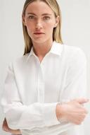 Trenery Linen Classic Shirt in White Medium White AU515446