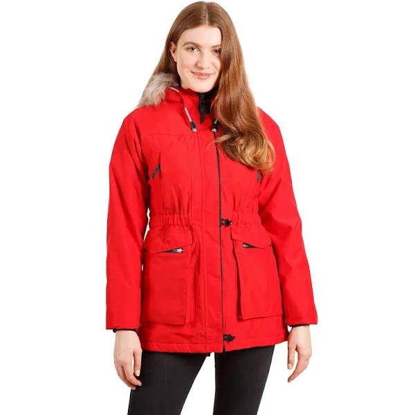 Trespass Caption Jacket Red 2XL Woman