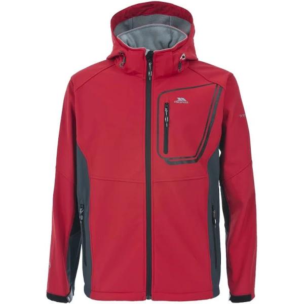 Trespass Mens Accelerator II Softshell Red M