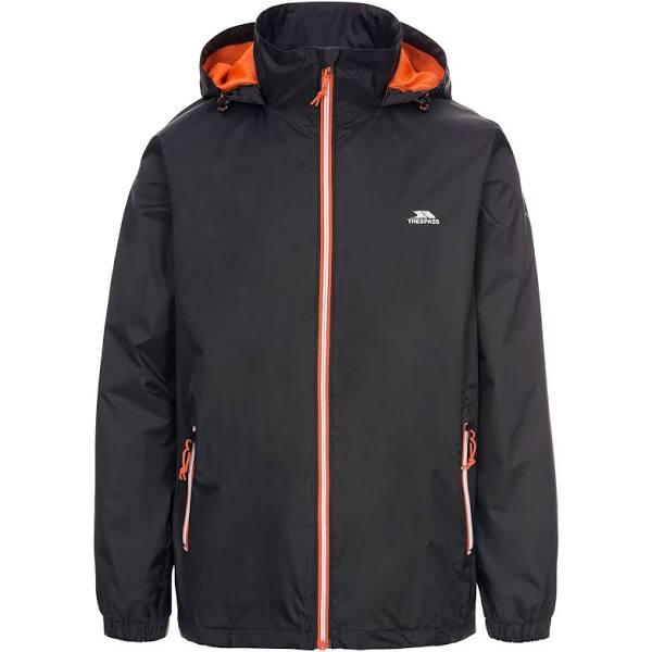 Trespass Mens Accelerator II Waterproof Breathable Softshell Jacket Black / Carbon M