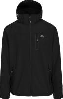Trespass Mens Accelerator II Waterproof Softshell Jacket Black XXS