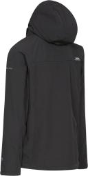 Trespass Mens Accelerator II Waterproof Softshell Jacket Black XXS