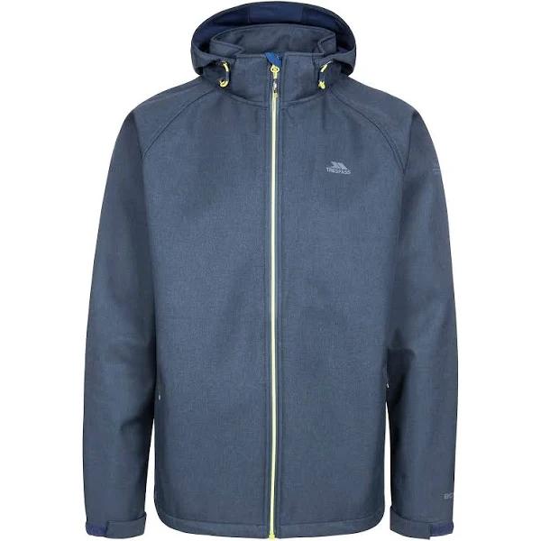 Trespass Mens Accelerator II Waterproof Softshell Jacket Navy XL