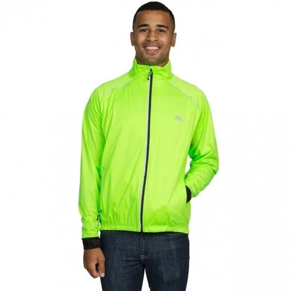 Trespass Mens Blocker Waterproof Active Jacket Green Gecko XXS