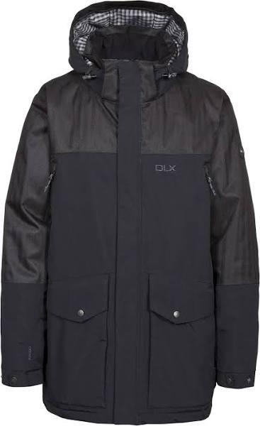 Trespass Mens Larken Waterproof DLX Jacket Black XS