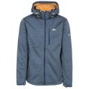 Trespass Mens Maynard TP75 Softshell Jacket Navy Marl L