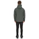 Trespass Mens RAFI Waterproof Softshell Jacket Dark Grey Marl/Blue Zip XS