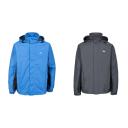 Trespass Mens Rogan II Waterproof Jacket Bright Blue XS