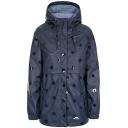Trespass Womens/Ladies Farewell Waterproof Jacket Navy Dot XS
