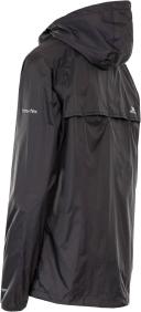 Trespass Womens/Ladies Qikpac Waterproof Packaway Shell Jacket Black S