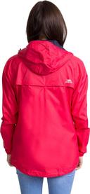 Trespass Womens/Ladies Qikpac Waterproof Packaway Shell Jacket Raspberry L