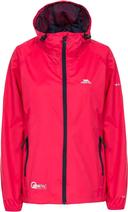 Trespass Womens/Ladies Qikpac Waterproof Packaway Shell Jacket Raspberry L
