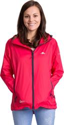 Trespass Womens/Ladies Qikpac Waterproof Packaway Shell Jacket Raspberry L