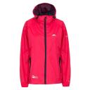 Trespass Womens/Ladies Qikpac Waterproof Packaway Shell Jacket Raspberry M