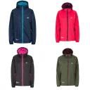 Trespass Womens/Ladies Qikpac Waterproof Packaway Shell Jacket Raspberry M
