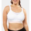 Triaction Control Lite Minimiser Sports Bra in White - 16C - Triumph