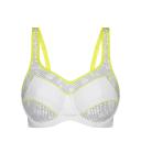 Triaction Performance Sports Bra in White - 18E - Triumph