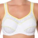 Triaction Performance Sports Bra in White - 18E - Triumph