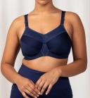 Triaction Ultra Sports Bra in Blue - 12D - Triumph