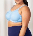 Triaction Ultra Sports Bra in Blue - 12E - Triumph