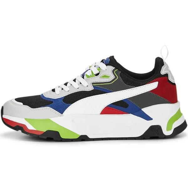Trinity Men's Sneakers in Black/White/Glacial Gray, Size 5.5 by Puma
