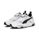 Trinity Men's Sneakers in White/Black/Cool Light Gray, Size 10.5 by Puma