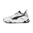 Trinity Men's Sneakers in White/Black/Cool Light Gray, Size 11.5 by Puma